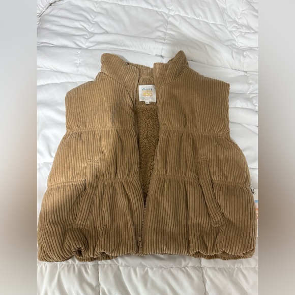Cali 1850 Tan Corduroy Jacket - Picture 1 of 4